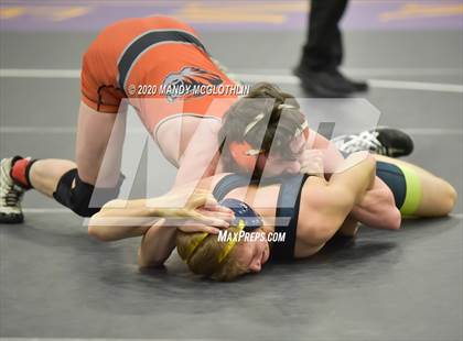 Thumbnail 1 in IHSA 1A Regional Meet photogallery.