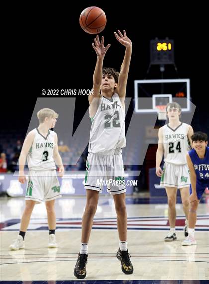 Thumbnail 3 in Safford vs Tanque Verde (MLK Basketball Classic) photogallery.