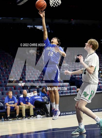 Thumbnail 3 in Safford vs Tanque Verde (MLK Basketball Classic) photogallery.