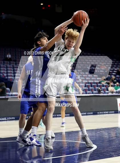 Thumbnail 2 in Safford vs Tanque Verde (MLK Basketball Classic) photogallery.