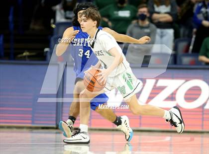 Thumbnail 3 in Safford vs Tanque Verde (MLK Basketball Classic) photogallery.