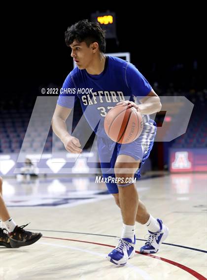 Thumbnail 2 in Safford vs Tanque Verde (MLK Basketball Classic) photogallery.