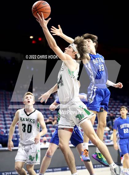 Thumbnail 3 in Safford vs Tanque Verde (MLK Basketball Classic) photogallery.