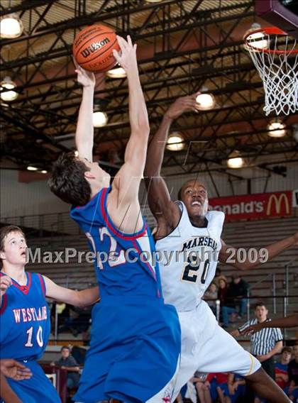 Thumbnail 3 in Marshall vs. Westlake  (McDonalds Texas Invitational) photogallery.