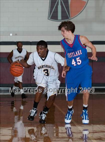 Thumbnail 3 in Marshall vs. Westlake  (McDonalds Texas Invitational) photogallery.