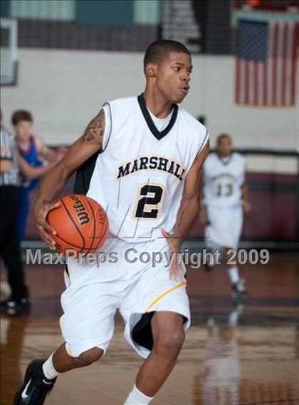 Thumbnail 1 in Marshall vs. Westlake  (McDonalds Texas Invitational) photogallery.