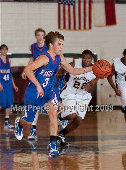 Thumbnail 1 in Marshall vs. Westlake  (McDonalds Texas Invitational) photogallery.