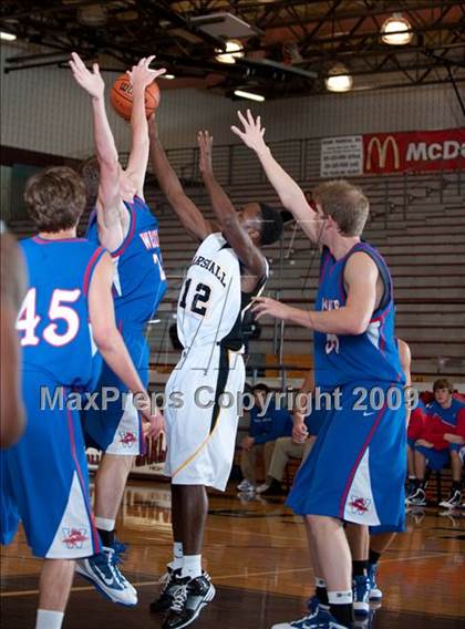 Thumbnail 2 in Marshall vs. Westlake  (McDonalds Texas Invitational) photogallery.
