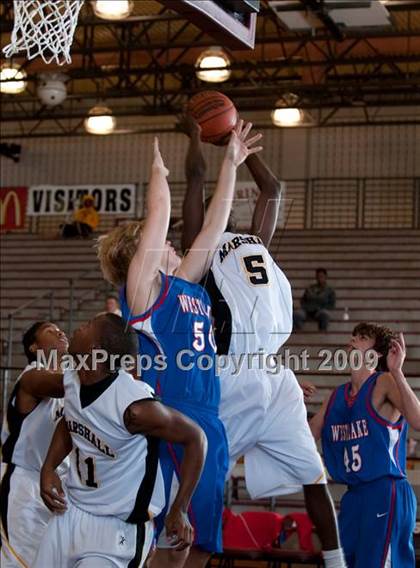 Thumbnail 3 in Marshall vs. Westlake  (McDonalds Texas Invitational) photogallery.