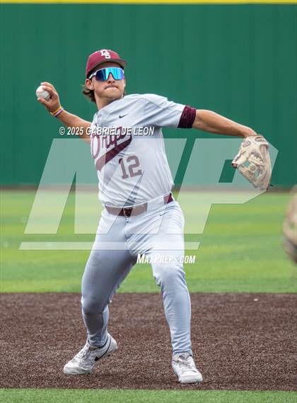 Thumbnail 2 in Dripping Springs vs. Pharr-San Juan-Alamo (UIL Baseball 6A Region IV Regional Final) photogallery.