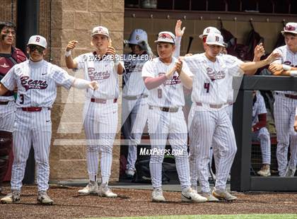 Thumbnail 2 in Dripping Springs vs. Pharr-San Juan-Alamo (UIL Baseball 6A Region IV Regional Final) photogallery.
