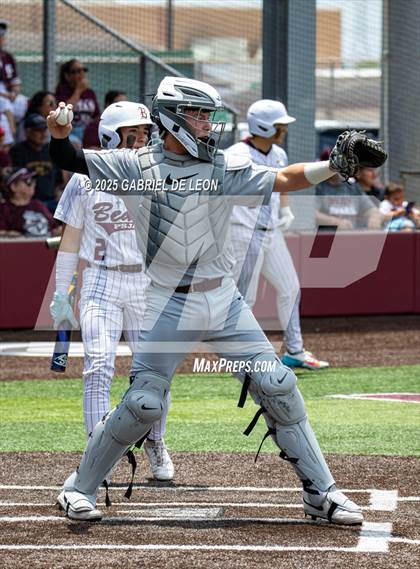 Thumbnail 2 in Dripping Springs vs. Pharr-San Juan-Alamo (UIL Baseball 6A Region IV Regional Final) photogallery.