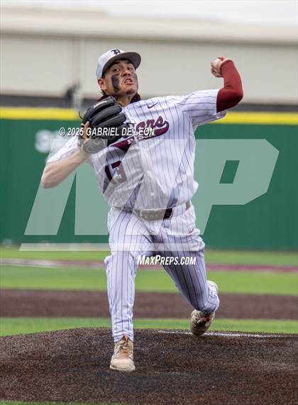 Thumbnail 1 in Dripping Springs vs. Pharr-San Juan-Alamo (UIL Baseball 6A Region IV Regional Final) photogallery.