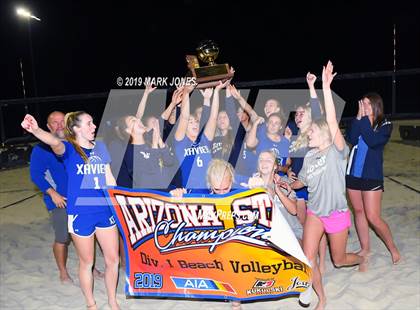 Thumbnail 2 in Xavier College Prep vs. Perry (AIA D1 Final - Awards)  photogallery.