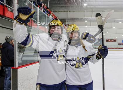 Thumbnail 3 in Notre Dame Academy @ Archbishop Williams (Hockey for Heroes) photogallery.