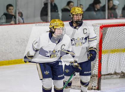 Thumbnail 3 in Notre Dame Academy @ Archbishop Williams (Hockey for Heroes) photogallery.