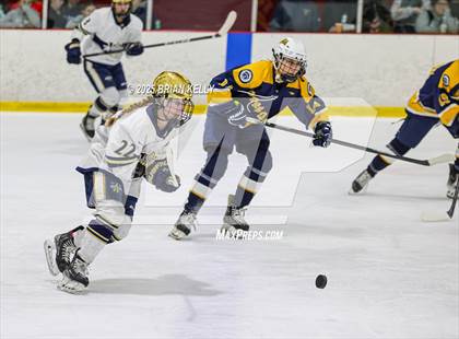 Thumbnail 2 in Notre Dame Academy @ Archbishop Williams (Hockey for Heroes) photogallery.