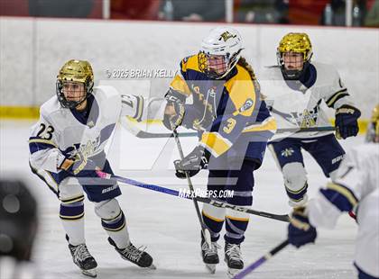 Thumbnail 2 in Notre Dame Academy @ Archbishop Williams (Hockey for Heroes) photogallery.
