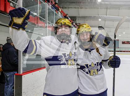 Thumbnail 1 in Notre Dame Academy @ Archbishop Williams (Hockey for Heroes) photogallery.