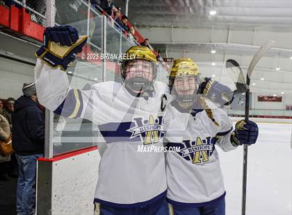 Thumbnail 2 in Notre Dame Academy @ Archbishop Williams (Hockey for Heroes) photogallery.
