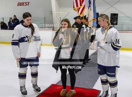 Thumbnail 1 in Notre Dame Academy @ Archbishop Williams (Hockey for Heroes) photogallery.