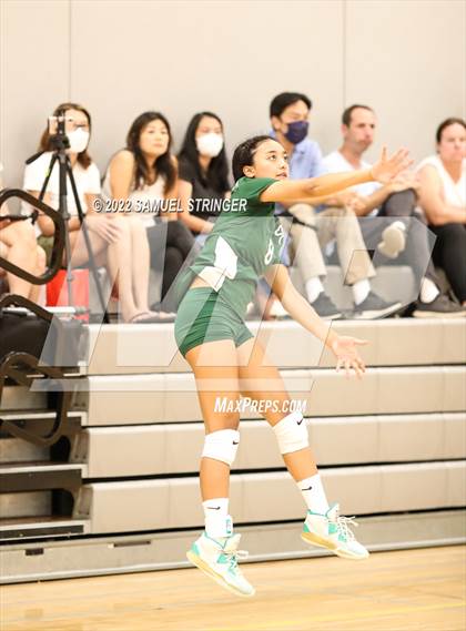 Thumbnail 2 in Castilleja vs. Sacred Heart Cathedral Preparatory (Spikefest 1) photogallery.