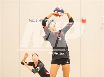 Thumbnail 3 in Castilleja vs. Sacred Heart Cathedral Preparatory (Spikefest 1) photogallery.
