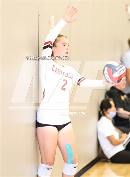 Thumbnail 2 in Castilleja vs. Sacred Heart Cathedral Preparatory (Spikefest 1) photogallery.