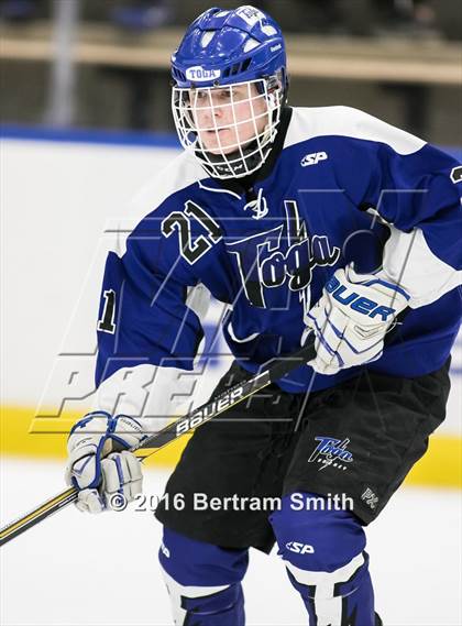Thumbnail 3 in Saratoga Springs vs. West Genesee (NYSPHSAA Division 1 Semifinal) photogallery.