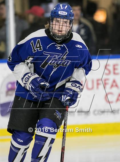 Thumbnail 1 in Saratoga Springs vs. West Genesee (NYSPHSAA Division 1 Semifinal) photogallery.