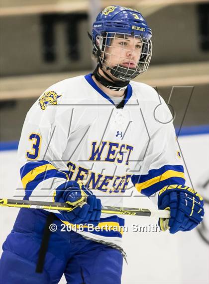 Thumbnail 1 in Saratoga Springs vs. West Genesee (NYSPHSAA Division 1 Semifinal) photogallery.