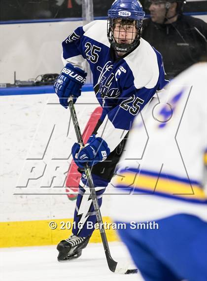 Thumbnail 1 in Saratoga Springs vs. West Genesee (NYSPHSAA Division 1 Semifinal) photogallery.