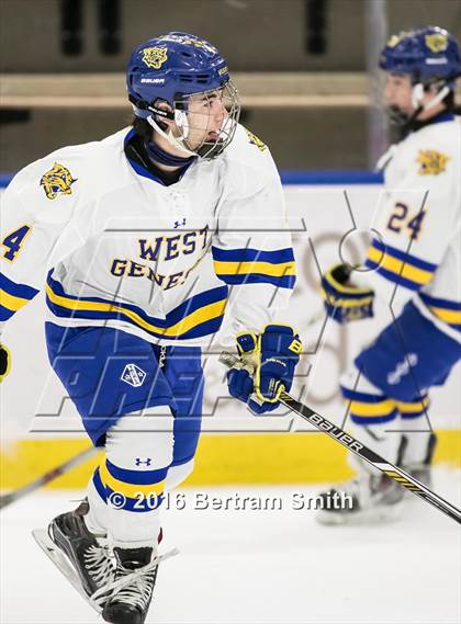 Thumbnail 2 in Saratoga Springs vs. West Genesee (NYSPHSAA Division 1 Semifinal) photogallery.