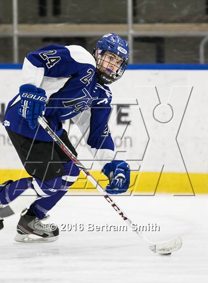 Thumbnail 1 in Saratoga Springs vs. West Genesee (NYSPHSAA Division 1 Semifinal) photogallery.