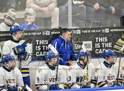 Thumbnail 3 in Saratoga Springs vs. West Genesee (NYSPHSAA Division 1 Semifinal) photogallery.