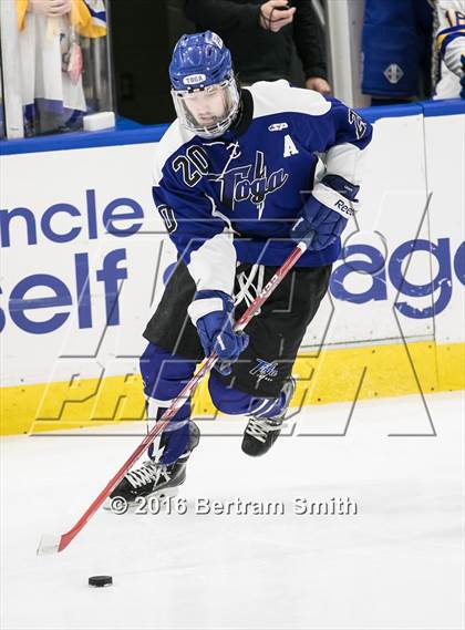 Thumbnail 2 in Saratoga Springs vs. West Genesee (NYSPHSAA Division 1 Semifinal) photogallery.