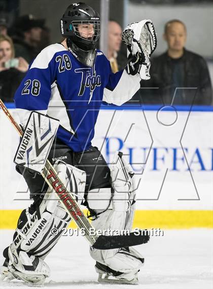 Thumbnail 1 in Saratoga Springs vs. West Genesee (NYSPHSAA Division 1 Semifinal) photogallery.