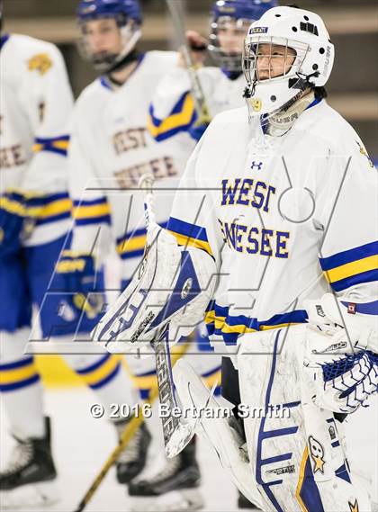 Thumbnail 1 in Saratoga Springs vs. West Genesee (NYSPHSAA Division 1 Semifinal) photogallery.