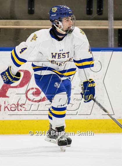 Thumbnail 1 in Saratoga Springs vs. West Genesee (NYSPHSAA Division 1 Semifinal) photogallery.