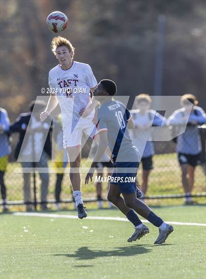 Thumbnail 1 in Milton Academy vs. Taft School (NEPSAC Class A Final) photogallery.