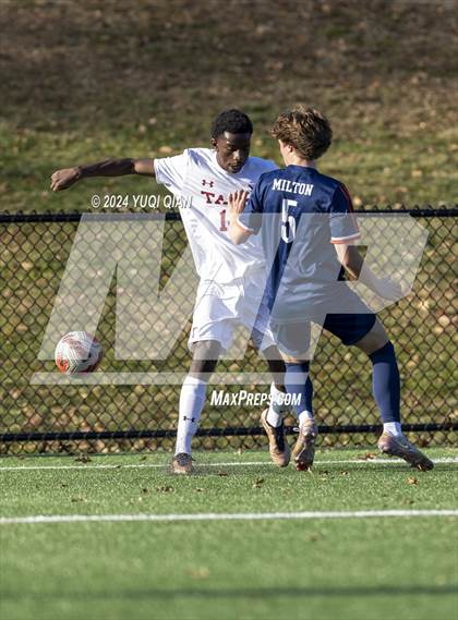 Thumbnail 2 in Milton Academy vs. Taft School (NEPSAC Class A Final) photogallery.
