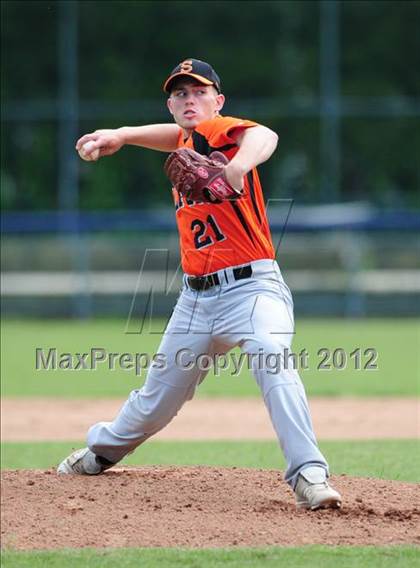 Thumbnail 2 in Xavier vs. Shelton (SCC Semifinal) photogallery.