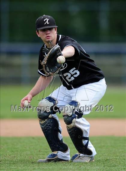 Thumbnail 2 in Xavier vs. Shelton (SCC Semifinal) photogallery.