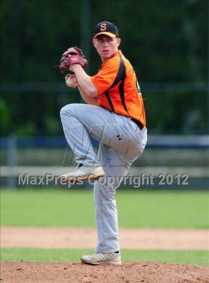Thumbnail 2 in Xavier vs. Shelton (SCC Semifinal) photogallery.
