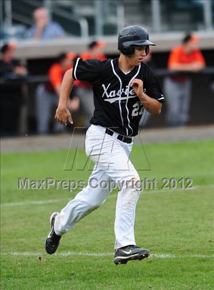 Thumbnail 2 in Xavier vs. Shelton (SCC Semifinal) photogallery.