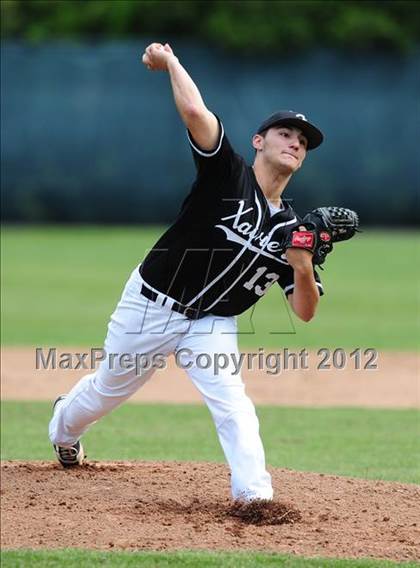 Thumbnail 2 in Xavier vs. Shelton (SCC Semifinal) photogallery.