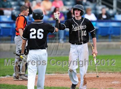 Thumbnail 2 in Xavier vs. Shelton (SCC Semifinal) photogallery.