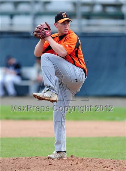 Thumbnail 3 in Xavier vs. Shelton (SCC Semifinal) photogallery.