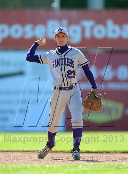 Thumbnail 3 in Lyndonville vs. Pine Valley Central (NYSPHSAA Far West Regional) photogallery.