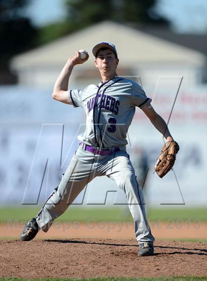 Thumbnail 3 in Lyndonville vs. Pine Valley Central (NYSPHSAA Far West Regional) photogallery.